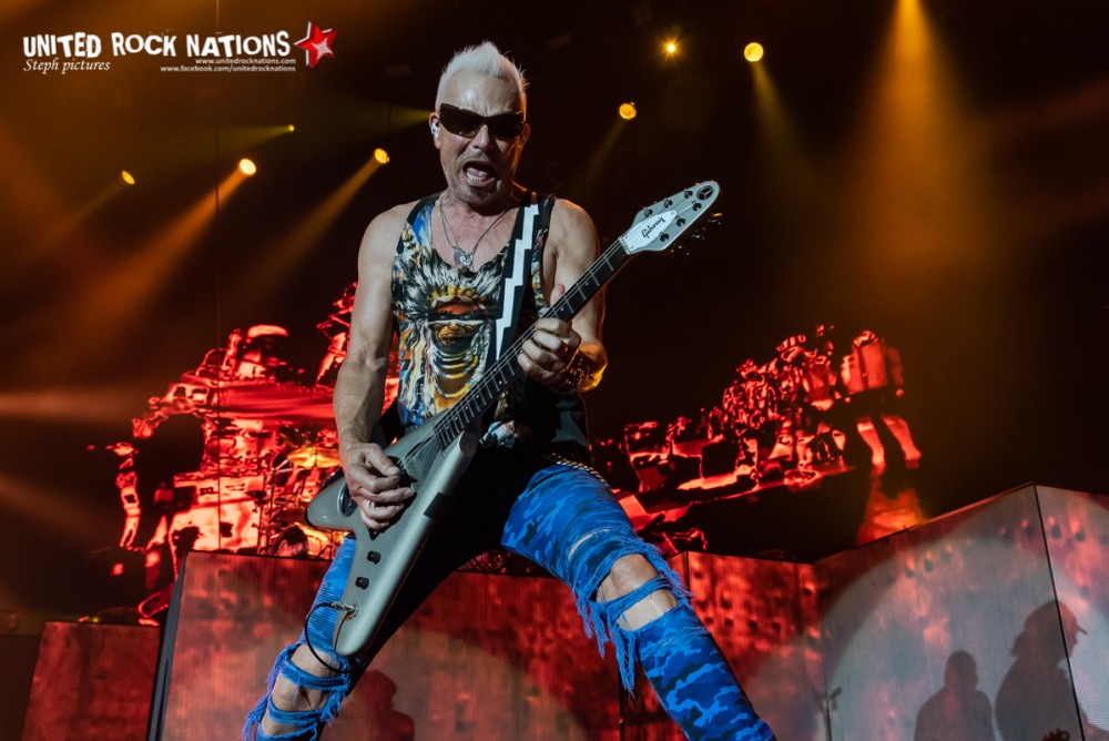 Portfolio Scorpions à L'AccorHotels Arena le 26/06/2018