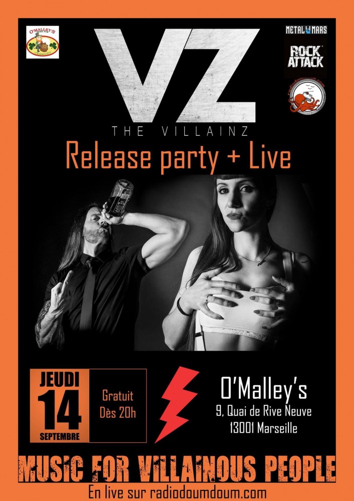 THE VILLAINZ, Marseille ''O'Maley'S Pub''