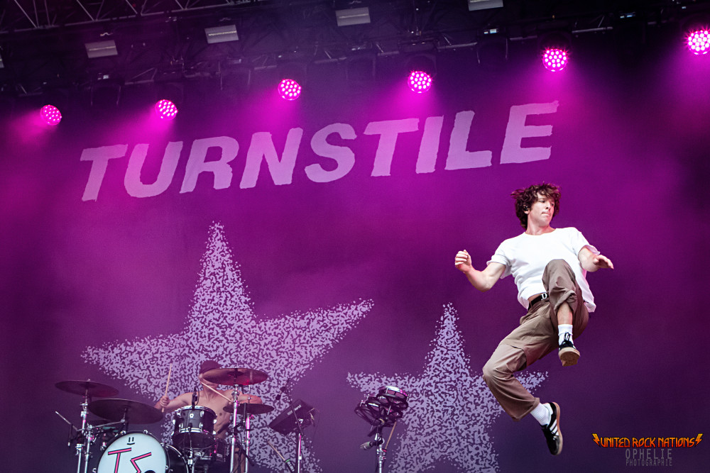 Portfolio Turnstile au Festival Rock en Seine le 25/08/2023