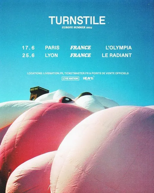 Report Turnstile à l'Olympia, le 17 juin 2024