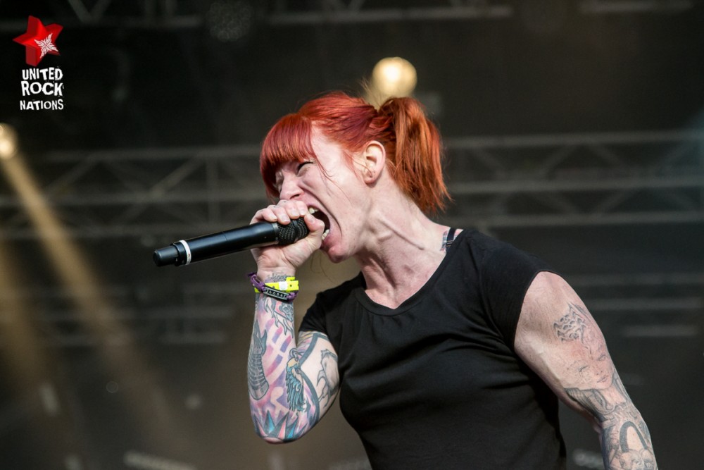WALLS OF JERICHO, live Hellfest 2016